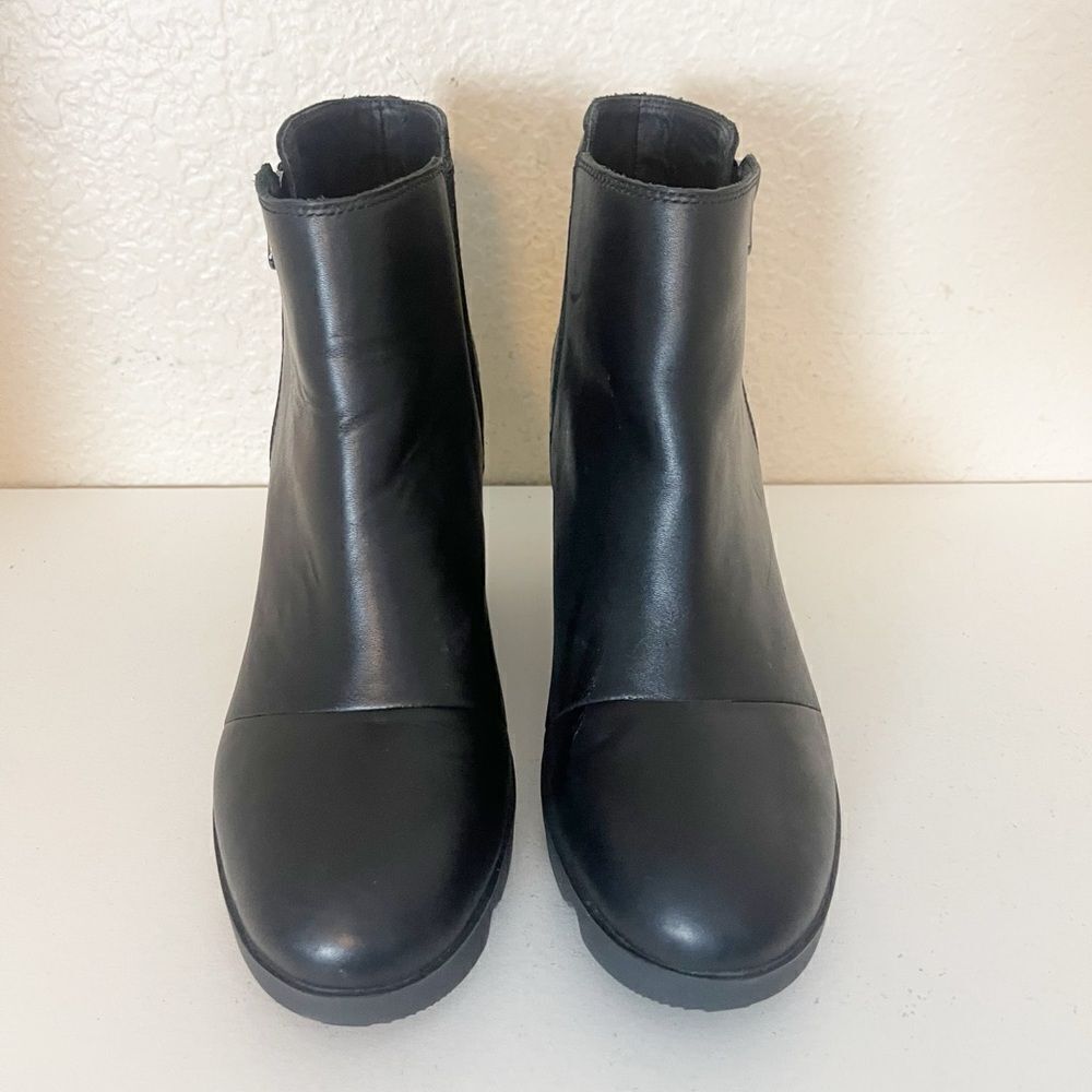 Sorel Women’s Joan Uptown Waterproof Zip Wedge Bootie size 9.5 - Picture 6 of 13